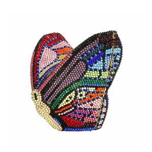 3005 Luxury Butterfly Rhinestone Evening Bag Crystal Clutch Purse Diamonds